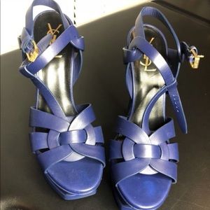 Authentic YSL Tribute shoes heels sandal 105mm